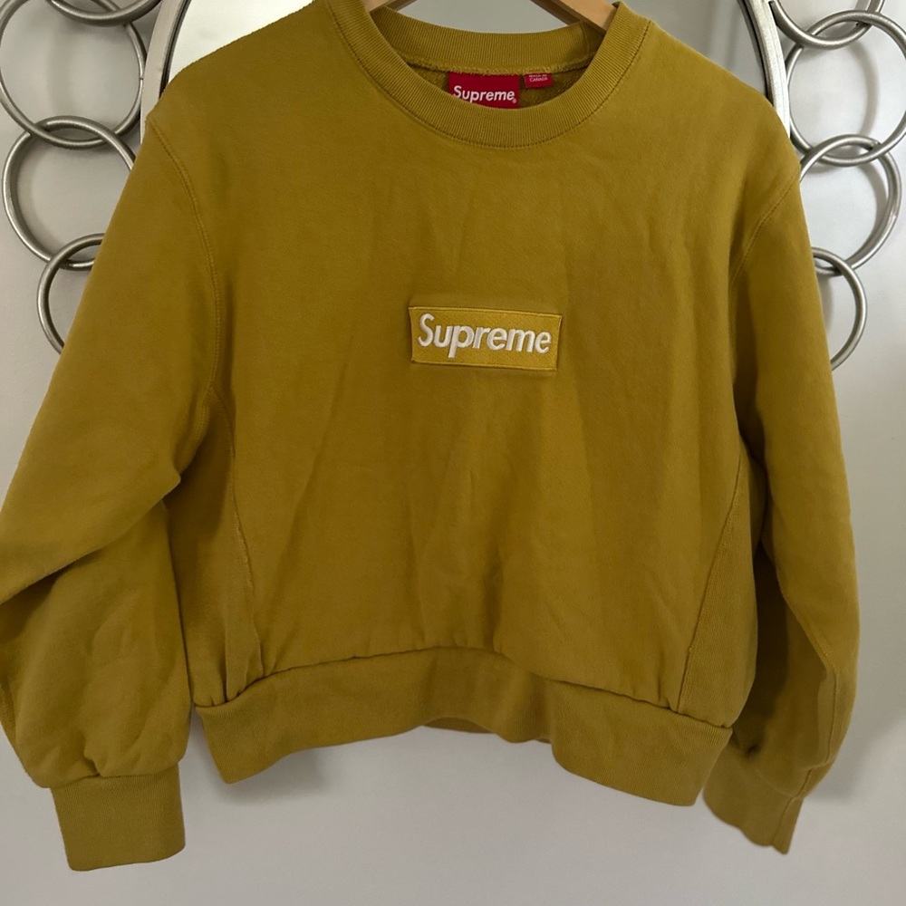 Supreme Yellow Crewneck